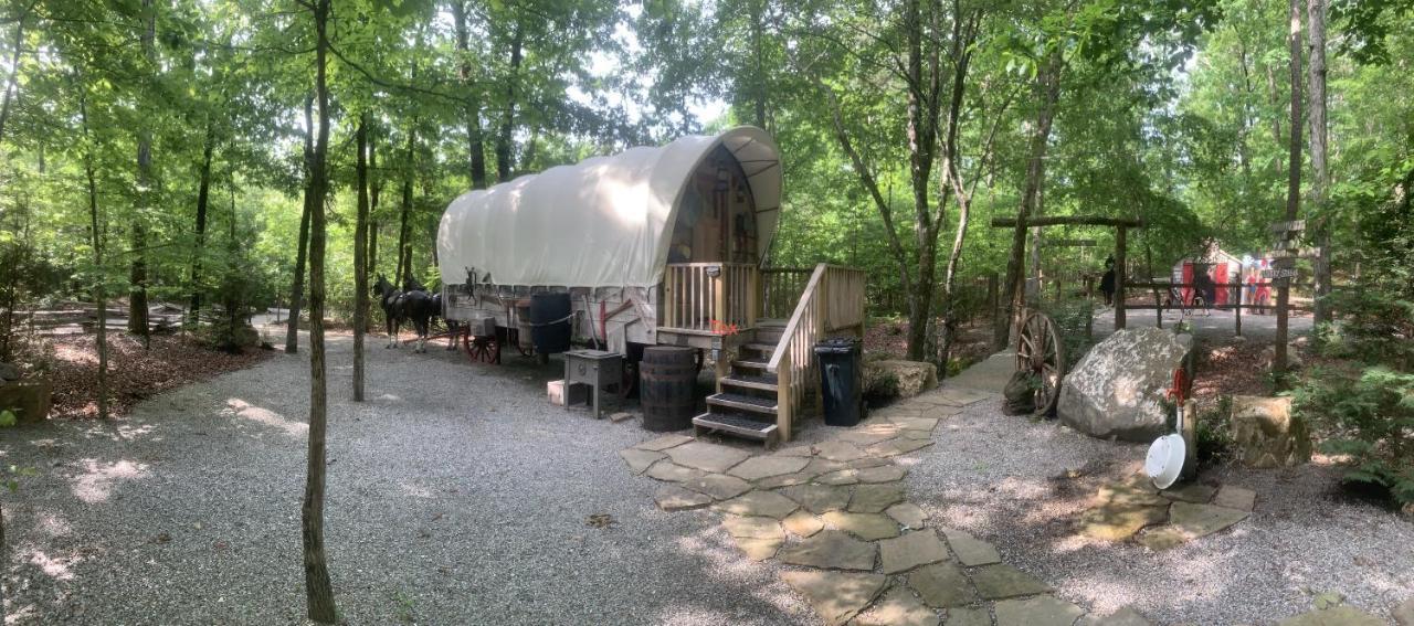 Fox Pass Cabins Hot Springs Exterior foto